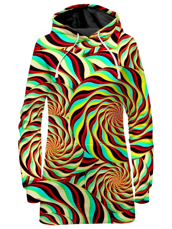 Price Fest Pineal Swirl Hoodie Dress