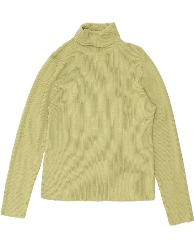 Warehouse Sale EDDIE BAUER Womens Crop Roll Neck Jumper Sweater UK 14 Large Green Cotton Warehouse Sale EDDIE BAUER Womens Crop Roll Neck Jumper Sweater UK 14 Large Green Cotton