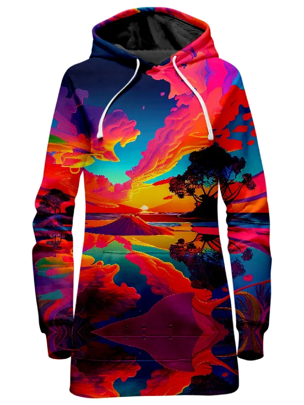 Online Only Paradiso Hoodie Dress