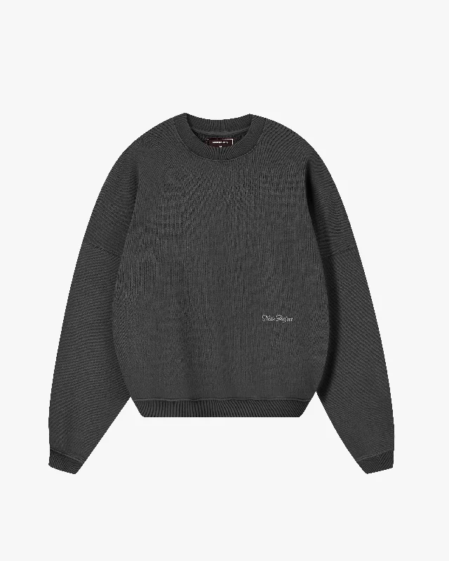 Reduced Prices PERFECT BOXY CREWNECK ASH