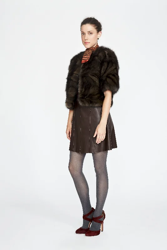 Instant Discount Victoria Sable Fur Bolero