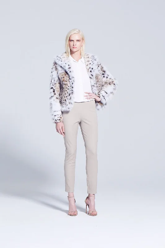 Closeout Sale Aspen Lynx Fur Jacket