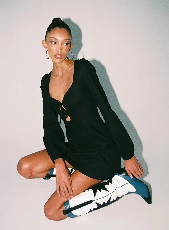 Super Savings Arabela Mini Dress Black