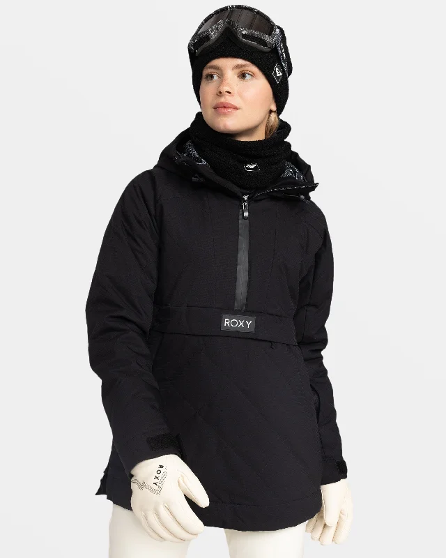 Crazy Deals Radiant Lines Overhead Snow Jacket - True Black