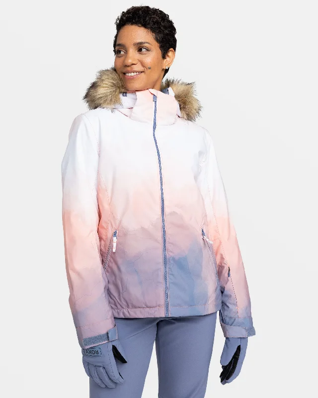 Stock Clearance Jet Ski Snow Jacket - Wild Wind Blurry Escape