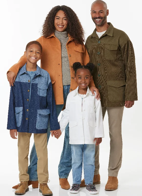 Don't Miss Butterick Child/Teen/Adult Jackets B7016