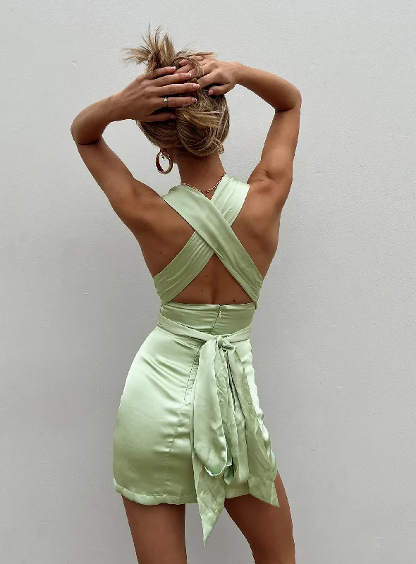 Blowout Deals Katina Mini Dress Green