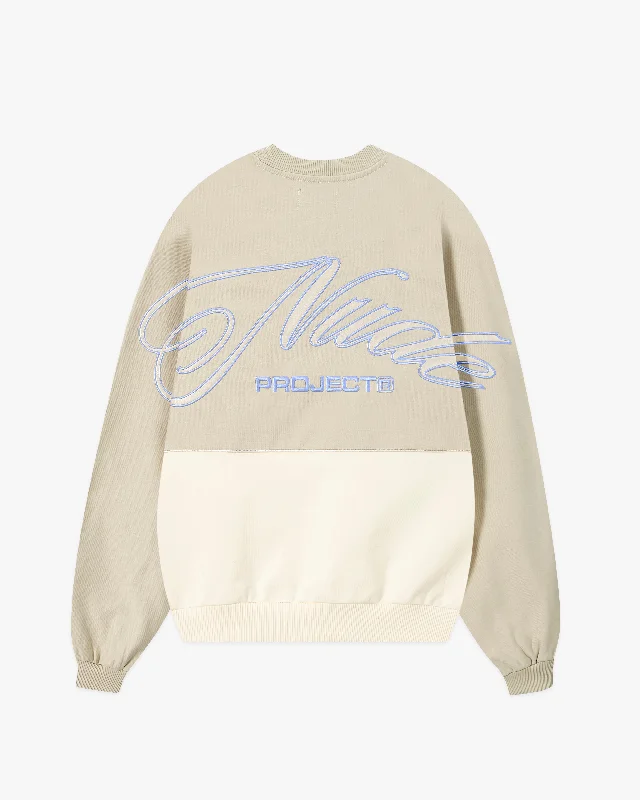 Fantastic Offers DA WAVE CREWNECK SAND
