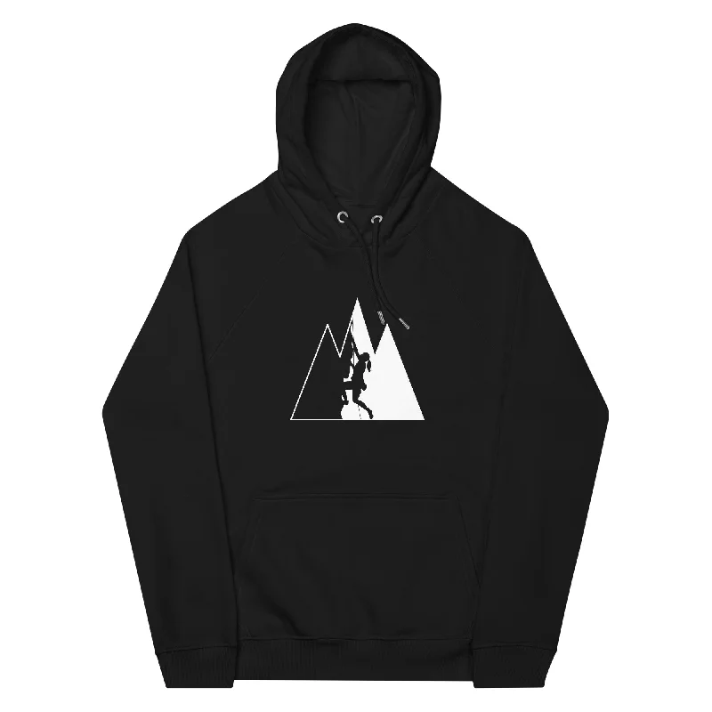 Great Deals Dreieck Berge und Klettern - Unisex Premium Organic Hoodie