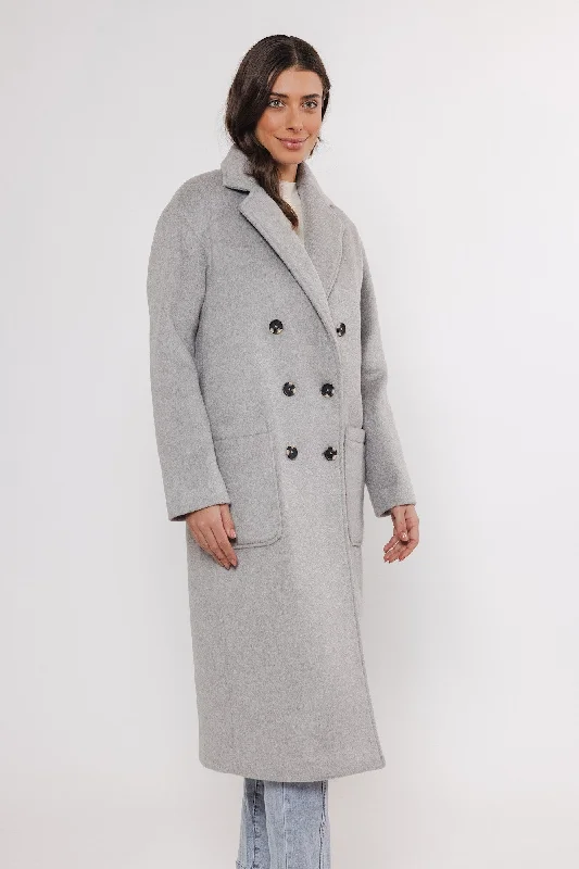 Sneak Peek Sale RINO & PELLE TEUNI LONG DOUBLE BREASTED COAT